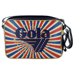 Gola Borsa Tracolla Orizzontale midi Redford Usa Stars CUB984