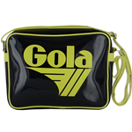 Gola Tracolla Redford Midi Translucent CUB178 Black Yellow