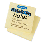 Beautone Stick On Notes 76X76 mm cf. 100 foglietti Giallo