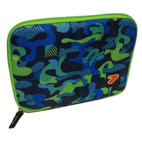 Seven Custodia per tablet Verde sleeve case portatablet imbottito