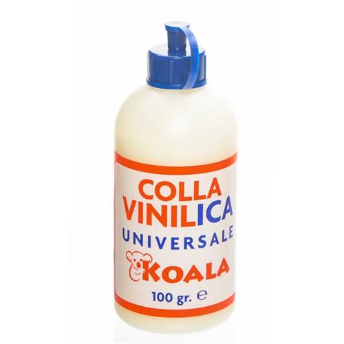 Koala Colla Vinilica Universale 100 gr. bianco legno carta cartone sughero  tela hobby