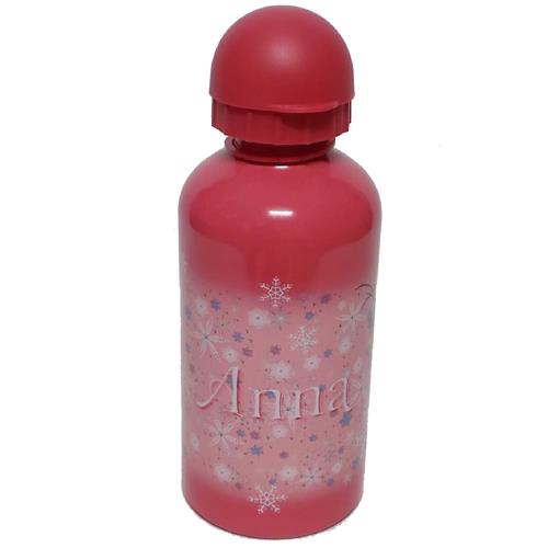 Frozen Borraccia Alluminio 500 ml 45047 Anna Borraccia scuola tempo libero  tappo plastica fucsia bambina Idea regalo bimba elsa anna