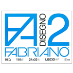 Fabriano Album da disegno F2 24X33 10Fg Liscio