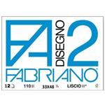 Fabriano Album da disegno F2 33X48 12 Fg Liscio