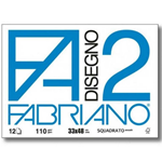 Fabriano Album da disegno F2 33X48 12 Fg Riquadrato