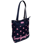 Camomilla Borsa shopper cuori blu