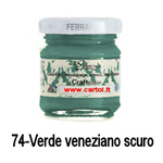 Ferrario Craft color 40 ml 74 Verde Veneziano Scuro