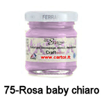 Ferrario Craft color 40 ml 75 Rosa Baby Chiaro Opac
