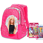 Barbie Zaino 3 scomparti Glam + set trucchi