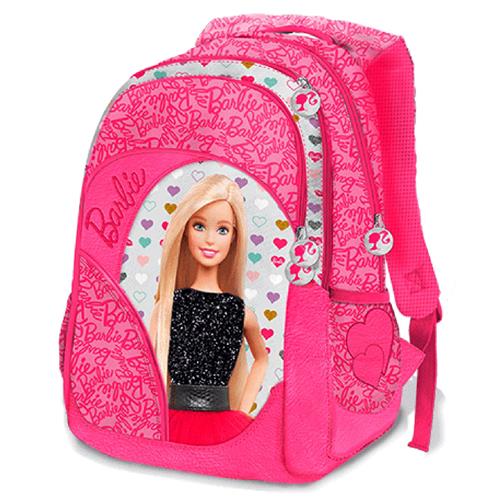 Barbie Zaino 3 scomparti Glam + set trucchi