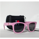 I Love Ny 48847 Occhiali Con Custodia Rosa