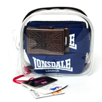 Lonsdale Urban Cintura Con Fibbia In Metallo Custodia Trasparente Azzurro