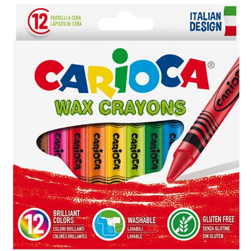 Carioca Pastelli Cera Cf.12