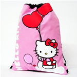 Hello Kitty Valentine Sacca Rosa