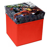 Avengers Pouf Contenitore rosso