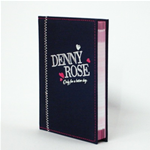 Denny Rose Romantic Diario Mini Tessuto Scuola
