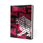 Lonsdale Diario 12 mesi Free Time Nero/Rosso Scuola